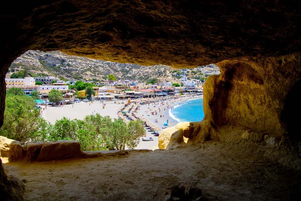 Matala Beach, Crete