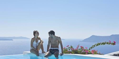 Pool at the Canaves Oia - Santorini