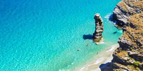 Beach in Andros