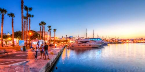 kos-harbour-night