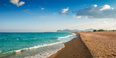 Afandou beach